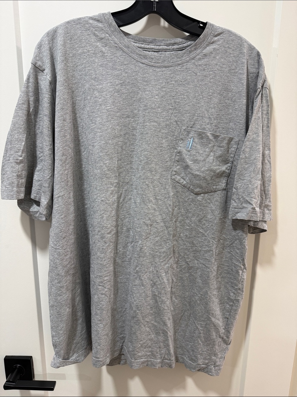 Johnnie-O Men's Gray Kierland Golf Club Pocket T-Shirt - XL